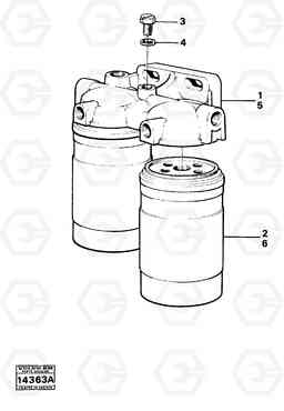 15134 Fuel filter 4400 4400, Volvo Construction Equipment