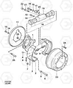 28731 Brake 4200 4200, Volvo Construction Equipment