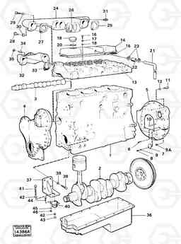 71237 Engine with fitting parts 4200 4200, Volvo Construction Equipment