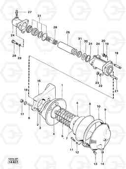 49318 Brake unit 4300 4300, Volvo Construction Equipment