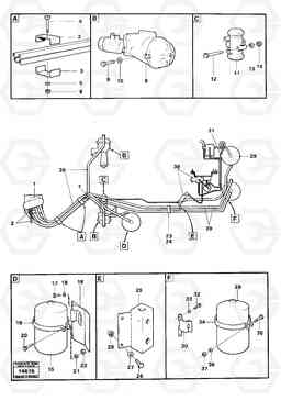 19788 Pneumatic system components 4200 4200, Volvo Construction Equipment