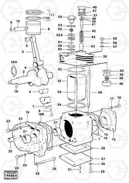 18083 Air compressor 4200 4200, Volvo Construction Equipment