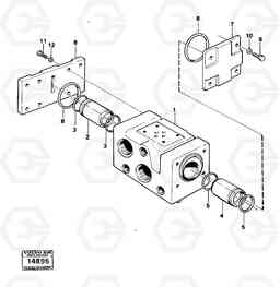 20930 Valve section 4400 4400, Volvo Construction Equipment