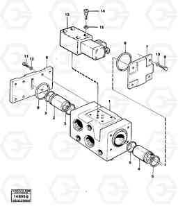 10027 Valves L50 L50 S/N -6400/-60300 USA, Volvo Construction Equipment