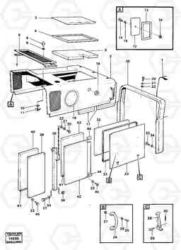 20572 Engine plates prod no 33100, 33105 4300 4300, Volvo Construction Equipment