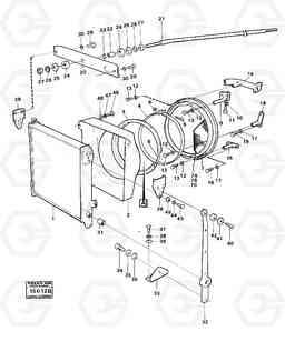 37053 Radiator 4300B 4300B, Volvo Construction Equipment