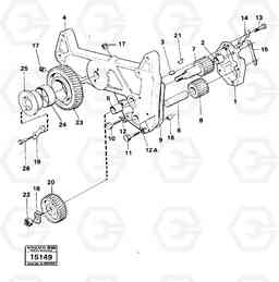 32270 Lubricating oil pump mo -53299 4300 4300, Volvo Construction Equipment