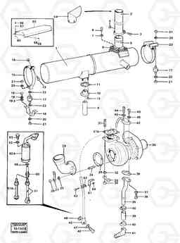 78844 Exhaust system 4300 4300, Volvo Construction Equipment