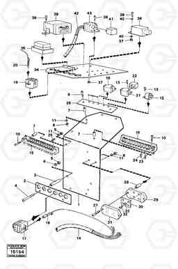 34473 Distribution box prod no 33101, 33104 4300 4300, Volvo Construction Equipment