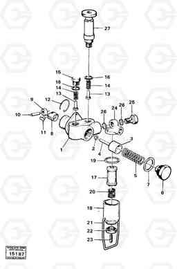 10259 Feed pump 4600B 4600B, Volvo Construction Equipment