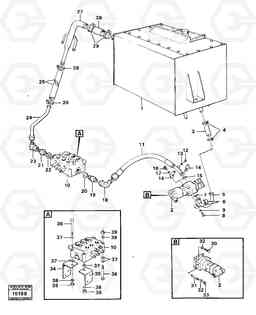 68887 Feed lines prod no 33100, 33105 4300 4300, Volvo Construction Equipment
