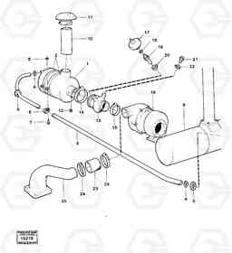 67785 Inlet system 4400 4400, Volvo Construction Equipment