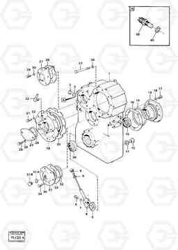 47450 Dropbox housing and cover 4300 4300, Volvo Construction Equipment