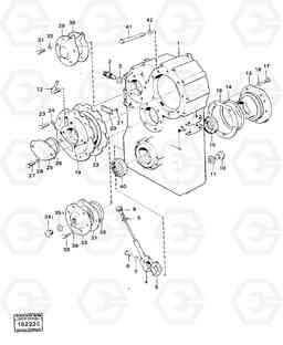 50039 Dropbox housing and cover 4300B 4300B, Volvo Construction Equipment