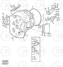 97985 Converter housing with fitting parts 4300 4300, Volvo Construction Equipment