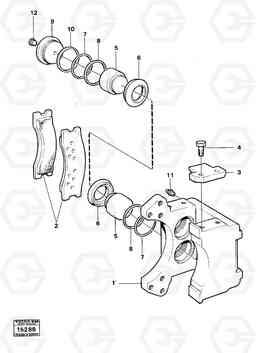 20630 Disc brake A25 VOLVO BM VOLVO BM A25, Volvo Construction Equipment