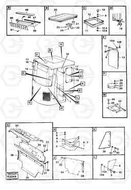 20426 Cab body 4300 4300, Volvo Construction Equipment