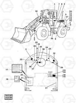 27205 Sign plates and decals 4300 4300, Volvo Construction Equipment