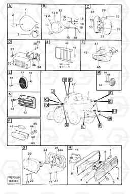 37122 Lighting 4300B 4300B, Volvo Construction Equipment