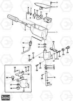 25527 Range selector controls 4600 4600, Volvo Construction Equipment