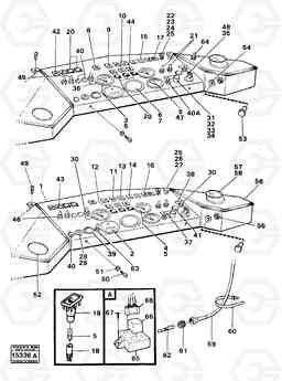 61742 Instruments and instrument panel Prod No 33100,33105 4300 4300, Volvo Construction Equipment