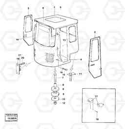 23920 Operator's cab 4300 4300, Volvo Construction Equipment