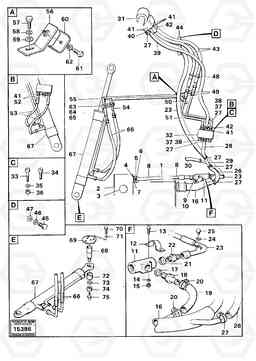 96737 Steering system tillv nr -4525 4400 4400, Volvo Construction Equipment