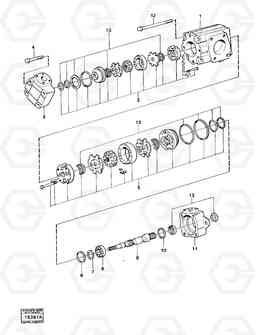 17492 Hydraulic pump prod nr 33300,33303 4500 4500, Volvo Construction Equipment