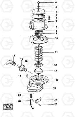 18931 Feed pump 4300 4300, Volvo Construction Equipment