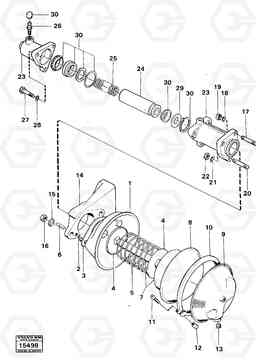 49326 Brake unit tillv nr -4525 4400 4400, Volvo Construction Equipment