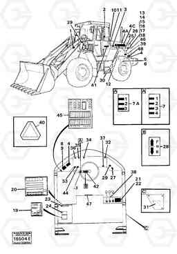 27193 Sign plates and decals 4400 4400, Volvo Construction Equipment