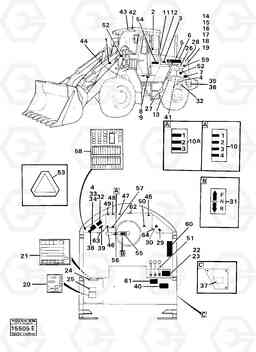 27840 Sign plates and decals 4400 4400, Volvo Construction Equipment