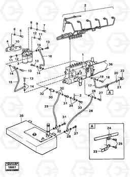 40335 Fuel system 4400 4400, Volvo Construction Equipment