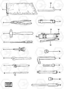 52130 Tools 98192,99432 4500 4500, Volvo Construction Equipment