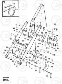 72331 Lifting framework 4200 4200, Volvo Construction Equipment