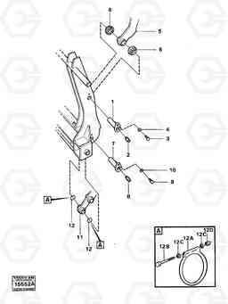 79455 Pins, attachment bracket 4200 4200, Volvo Construction Equipment