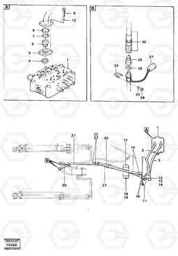 96600 Tilting system 4200 4200, Volvo Construction Equipment