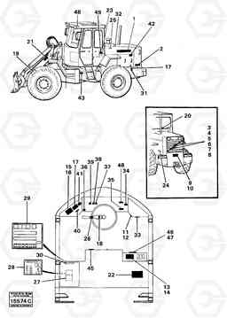 27838 Sign plates and decals 4200 4200, Volvo Construction Equipment