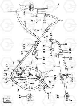 104392 Steering system 4200 4200, Volvo Construction Equipment