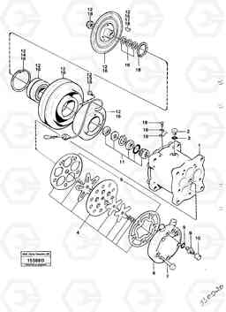 47882 Air compressor 4600 4600, Volvo Construction Equipment