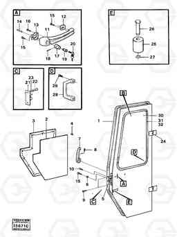 733 Door 4200 4200, Volvo Construction Equipment