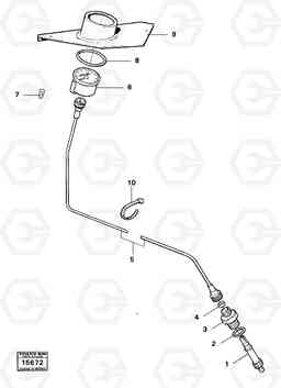 19783 Speedometer 98734,98735 4200 4200, Volvo Construction Equipment