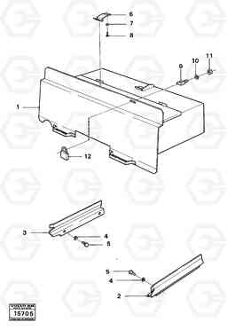 18899 Tool box 98210 4200 4200, Volvo Construction Equipment