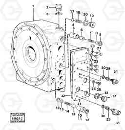 98458 Housing and pressure- regulator valve 4600 4600, Volvo Construction Equipment