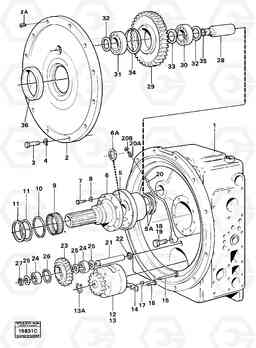 51221 Oil pump with drive 4600 4600, Volvo Construction Equipment