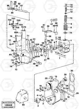 67455 Centrifugal governor L120 Volvo BM L120, Volvo Construction Equipment