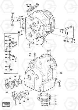 76040 Differential housing 4400 4400, Volvo Construction Equipment