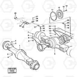22006 Driveshafts with assembly parts 4500 4500, Volvo Construction Equipment