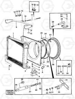 91253 Radiator 861 861, Volvo Construction Equipment