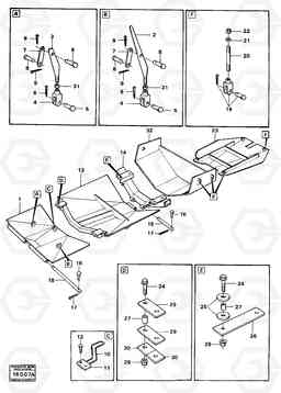 2123 Guard plates tillv nr -1616 5350 5350, Volvo Construction Equipment